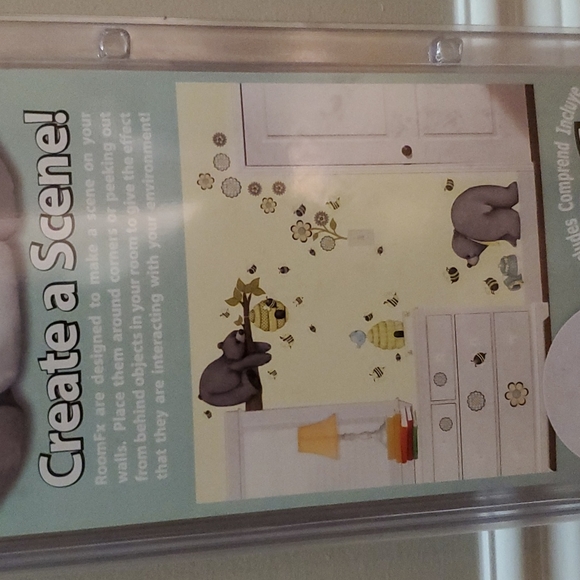 Patchwork Honey theme RoomFx Wall decals - Picture 2 of 4